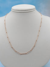 Load image into Gallery viewer, 18 Inch Elongated Paperclip Chain - 14K Gold
