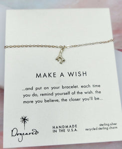 Make a Wish Wishbone Dogeared Bracelet
