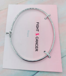 Fight Cancer Bangle Bracelet