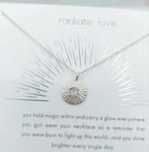Load image into Gallery viewer, Dogeared Radiate Love Necklace - Sterling Silver