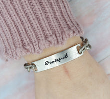 Load image into Gallery viewer, Grateful Chain Link Bracelet