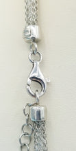 Load image into Gallery viewer, Caged Crystal Necklace - Sterling Silver