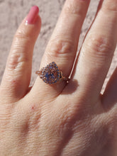 Load image into Gallery viewer, Pear Shaped Morganite and Diamond Ring - 14K Rose Gold