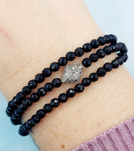 Load image into Gallery viewer, Black Wrap Bracelet or Necklace