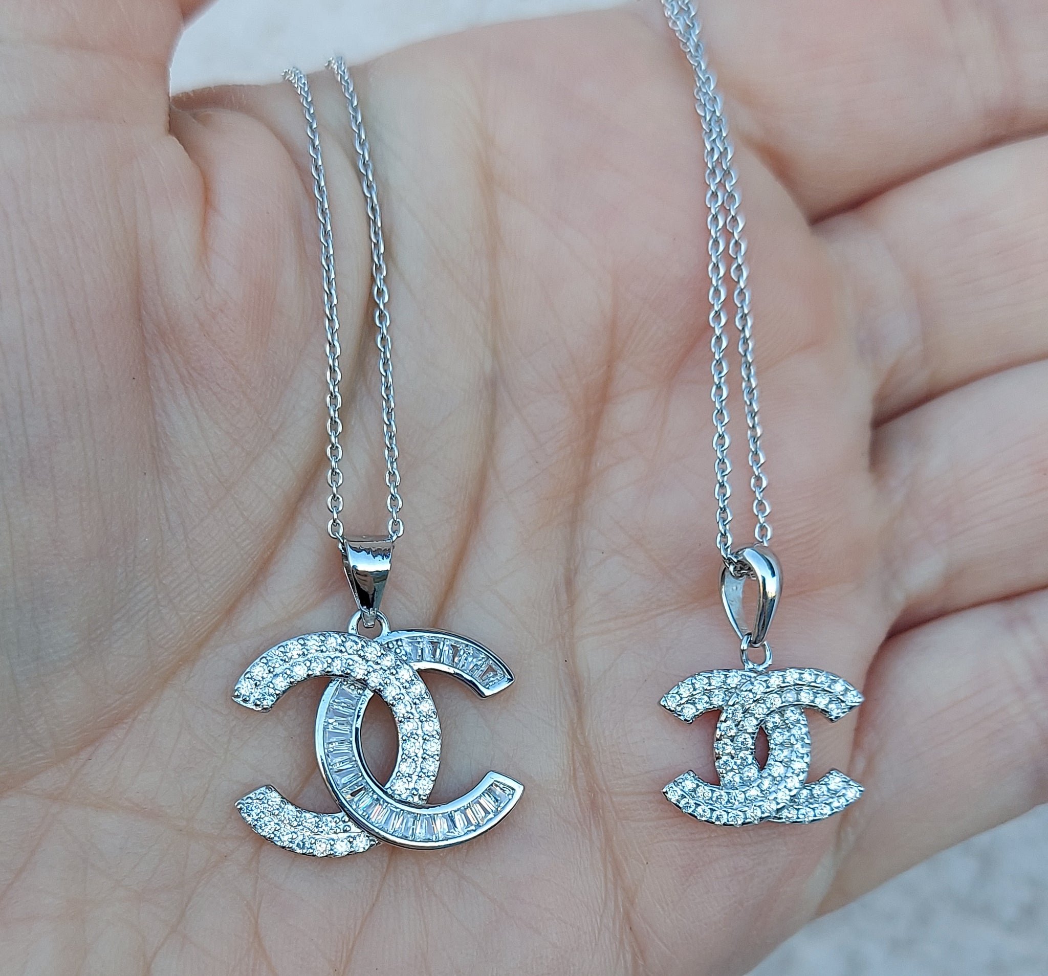 Silver Necklace - Inspired Designs