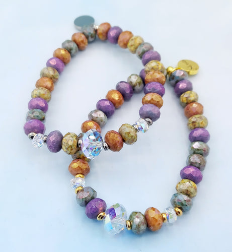 Erin - Multi-Earth Tone Stash Bracelet
