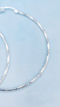 Load image into Gallery viewer, 2.5" Large Thin Diamond Cut Hoops - Sterling Silver