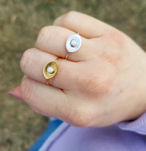 Evil Eye Guardian Ring - Lotus Jewelry