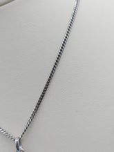 Load image into Gallery viewer, Crucifix Cross Pendant &amp; Rhodium Chain - Sterling Silver