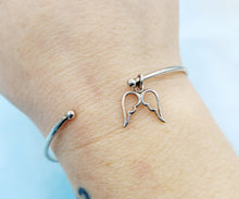 Load image into Gallery viewer, Angel Wing Cuff - Sterling Silver
