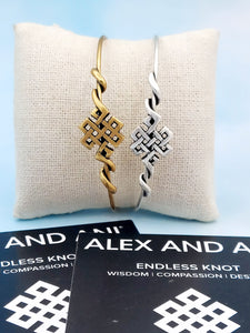 Endless Celtic Knot Wrap Bracelet - Alex and Ani