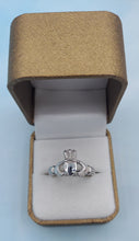 Load image into Gallery viewer, Men’s Claddagh Ring - Sterling Silver - Size 11