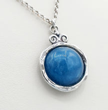 Load image into Gallery viewer, Aqua Necklace - Sterling Silver