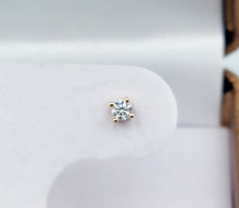 Load image into Gallery viewer, .25 Carat Diamond Studs - 14K Rose Gold