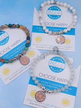 Load image into Gallery viewer, Choose Happy Charm Bracelet - TJazelle HELP Collection
