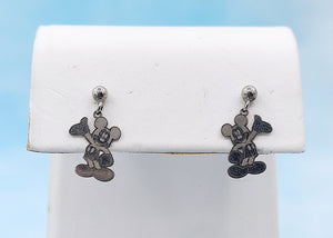 Mickey Mouse Post Drop Earrings