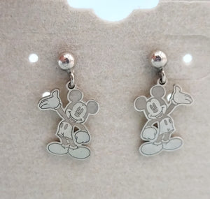 Mickey Mouse Post Drop Earrings