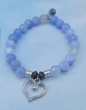 Load image into Gallery viewer, Forever Heart Charm Bracelet - TJazelle April Retailer Exclusive