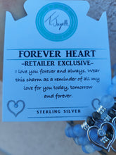 Load image into Gallery viewer, Forever Heart Charm Bracelet - TJazelle April Retailer Exclusive