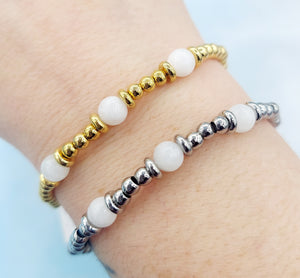 Always Believe Moonstone Bracelet - TJazelle Affirmations Collection