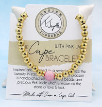 Load image into Gallery viewer, Pink Jade - TJazelle Cape Bracelet