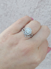Load image into Gallery viewer, V Shaped Diamond Band -  Ring Companion - 14K White Gold