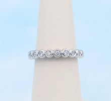 Load image into Gallery viewer, .50 Carat Diamond Circles Band - 14K White Gold