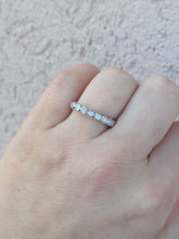 Load image into Gallery viewer, .50 Carat Diamond Circles Band - 14K White Gold