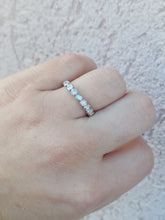 Load image into Gallery viewer, .50 Carat Diamond Circles Band - 14K White Gold