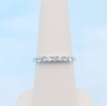 Load image into Gallery viewer, The Lucky Seven .35 Carat Diamond Band - 14K White Gold