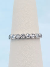 Load image into Gallery viewer, .16 Carat Diamond Band with Circles - 14K White Gold - Viv &amp; G