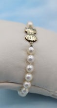 Load image into Gallery viewer, 7" Cultured Pearl Bracelet with Bow