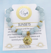 Load image into Gallery viewer, Sunsets Gold Charm Bracelet- TJazelle
