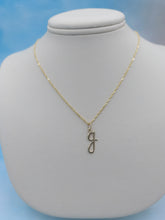 Load image into Gallery viewer, G Necklace - 14K Yellow Gold