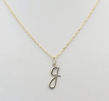 Load image into Gallery viewer, G Necklace - 14K Yellow Gold