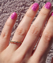 Load image into Gallery viewer, .04 Carat Dainty Diamond Band - 14K Yellow Gold