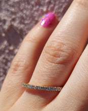 Load image into Gallery viewer, .21 Carat Pave Diamond Band - 14K Yellow Gold