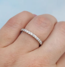 Load image into Gallery viewer, .33 Carat Diamond Band - 14K White Gold