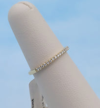 Load image into Gallery viewer, .21 Carat Pave Diamond Band - 14K Yellow Gold
