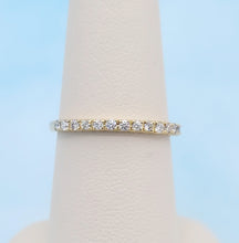Load image into Gallery viewer, .21 Carat Pave Diamond Band - 14K Yellow Gold