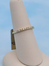 Load image into Gallery viewer, .21 Carat Pave Diamond Band - 14K Yellow Gold