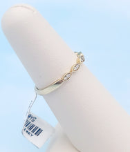 Load image into Gallery viewer, .09 Carat Dainty Diamond Band - 14K White Gold
