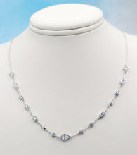 Load image into Gallery viewer, Fancy Wedding Necklace - Sterling Silver