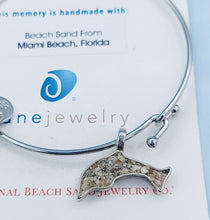 Load image into Gallery viewer, Mexico Dune Beach Sand Bangle - Dolphin