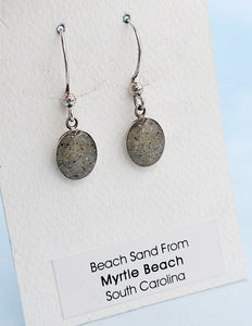 Sandrop Myrtle Beach Sand Earrings - Small