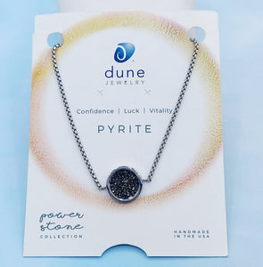 Pyrite Adjustable Bracelet - Dune Jewelry