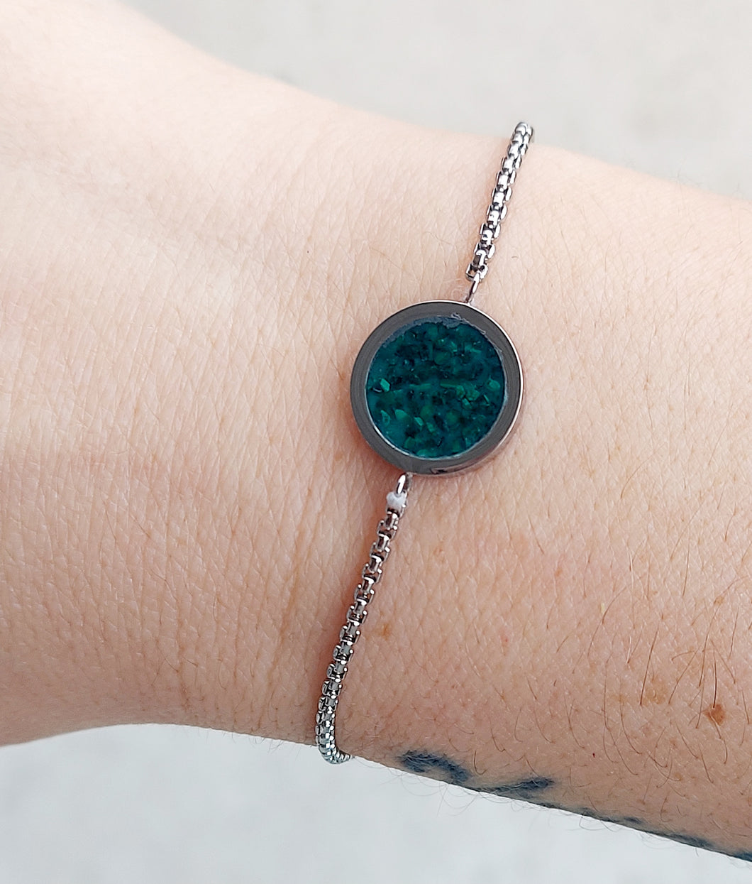 Malachite Adjustable Bracelet - Dune Jewelry