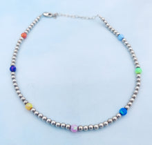 Load image into Gallery viewer, Neon Opal Anklet - Our Whole Heart