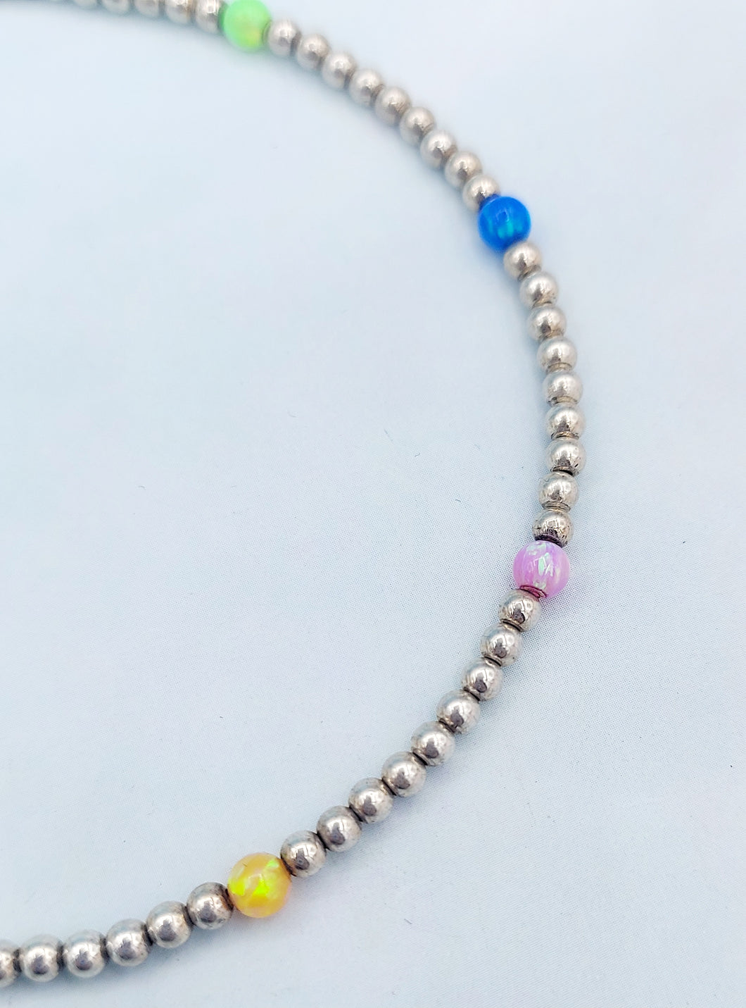 Neon Opal Anklet - Our Whole Heart