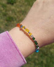 Load image into Gallery viewer, Rainbow Heart Beaded Bracelet - Alex and Ani